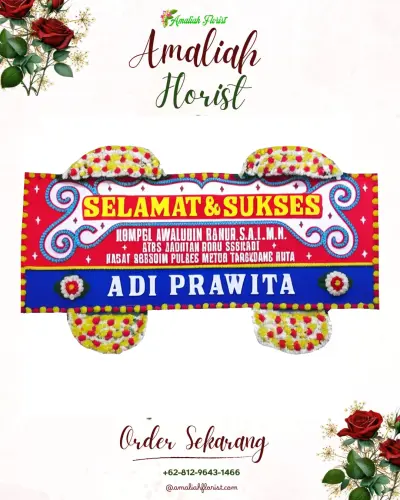 Karangan Bunga Ucapan Selamat di Cintajaya